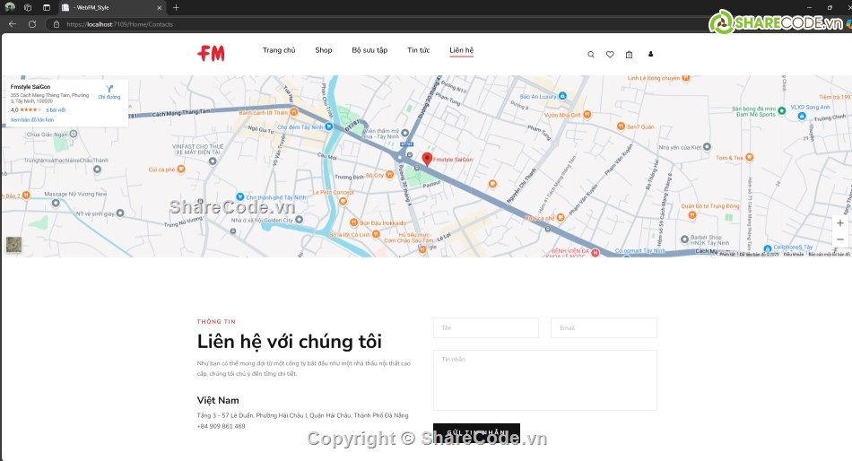 website bán hàng,ASP.NET C#,web bán hàng asp.net,web bán quần áo,thanh toán vnpay,c# laptrinh web